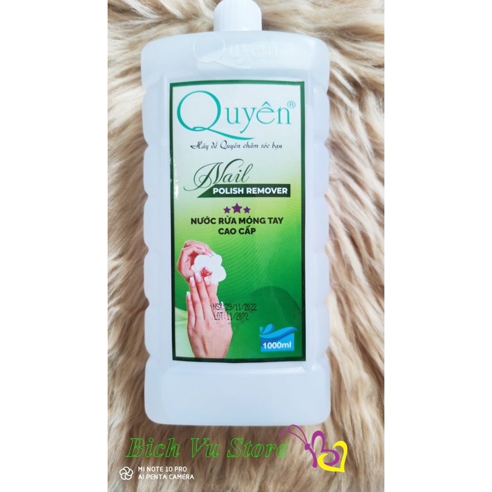 Nước rửa Aceton 1 lít - Quyên