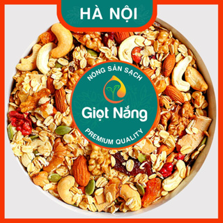 Granola siêu hạt ngũ cốc có macca hạt điều hạnh nhân không óc chó từ Nông