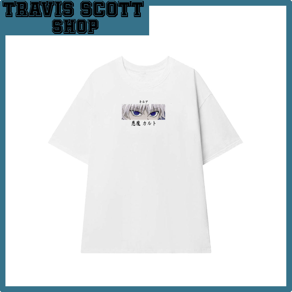 Áo Thun Form Rộng Zoldyck Killua | Anime Hunter x Hunter - Áo Phông Unisex in hình anime