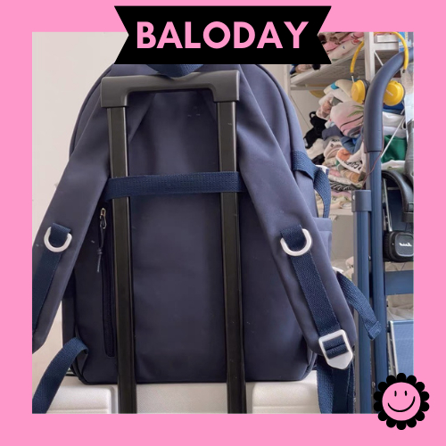 Balo Nam Nữ basic MRMI nhiều ngăn, nhiều màu, siêu dễ thương, cute, dùng để đi học đi chơi