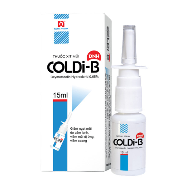 Xịt mũi Coldi-B 15ml (Hộp 1 lọ)