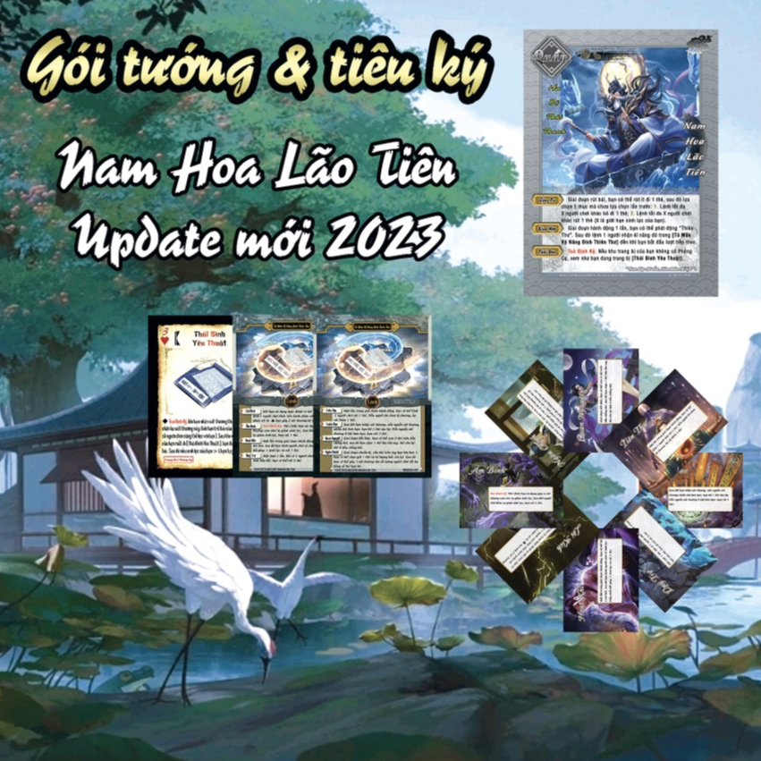 Gói tướng mở rộng Nam Hoa Lão Tiên ( full màu) dành cho phiên bản Quốc Chiến 2023.