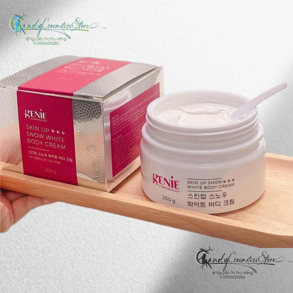 Kem Body Phân Tử Nước Genie
