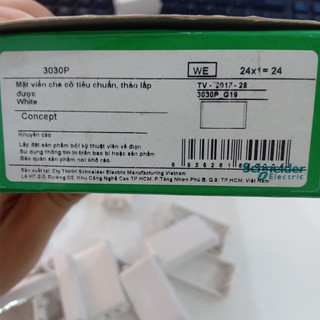 Nút che trơn size S Schneider 3030P_G19 SPK SPD