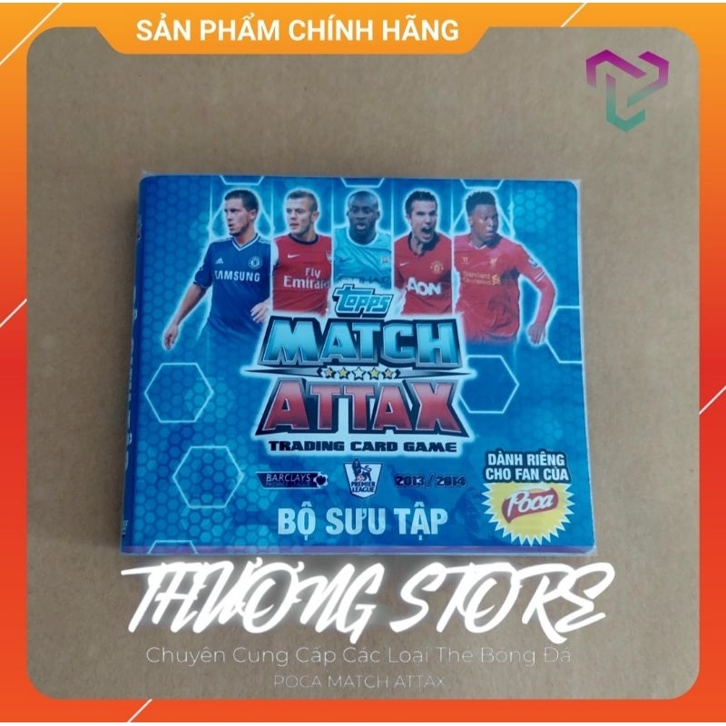 FULL 68 THẺ CẦU THỦ POCA MATCH ATTAX PHIÊN BẢN NĂM 2013-2014
