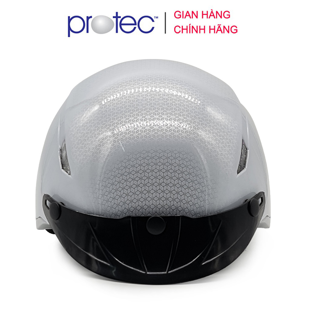 Mũ bảo hiểm thời trang siêu nhẹ Protec IM01, nặng chỉ 415g, mẫu mới, an toàn gấp bội