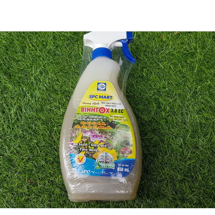 Bộ 8 sản phẩm SPC - Phòng ngừa côn trùng sinh học, phòng ngừa nấm bệnh cây và dinh dưỡng chuyên dùng cho cây chai 650ml