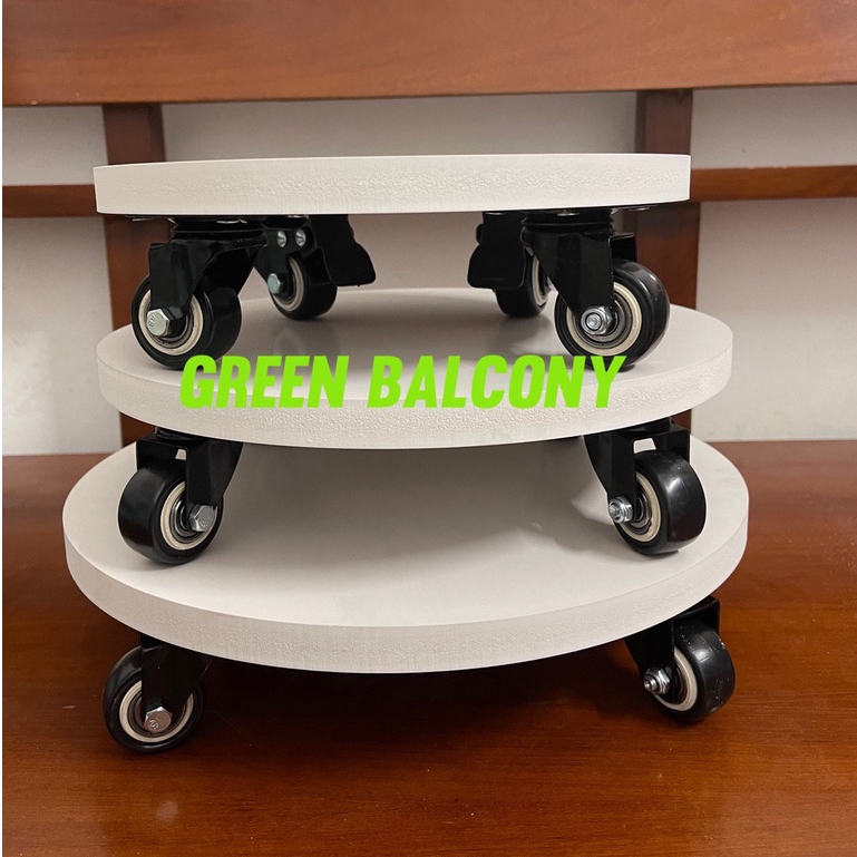 Đế Di Chuyển Chậu Cây Composite Có Bánh Xe - Kệ Để Đồ Có Bánh Xe Di Chuyển Đa Năng.