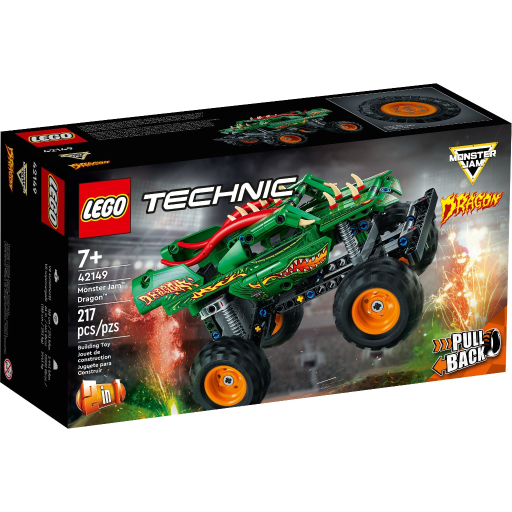 LEGO 42149 Technic - Chiến Xe Monster Jam™ Dragon™