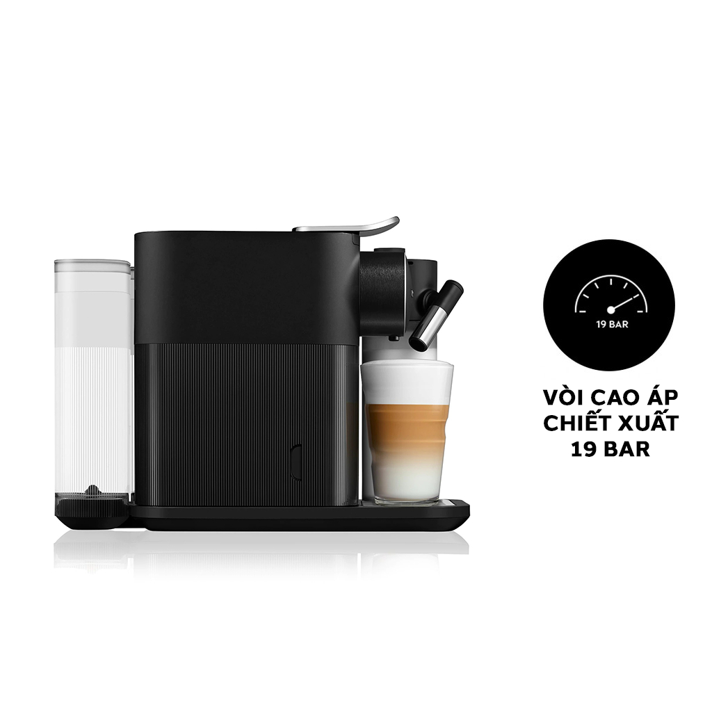 Máy pha cà phê Nespresso Gran Lattissima Đen