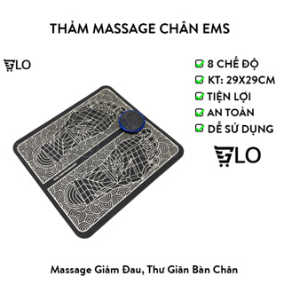 Thảm Massage Bàn Chân EMS, Máy Mát Xa Giảm Đau Mỏi Bàn Chân