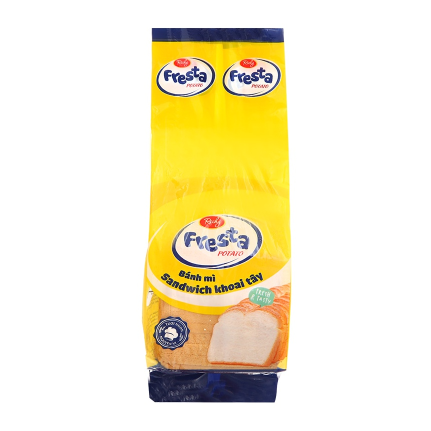 Bánh mì sandwich khoai tây Richy Fresta potato gói 275g