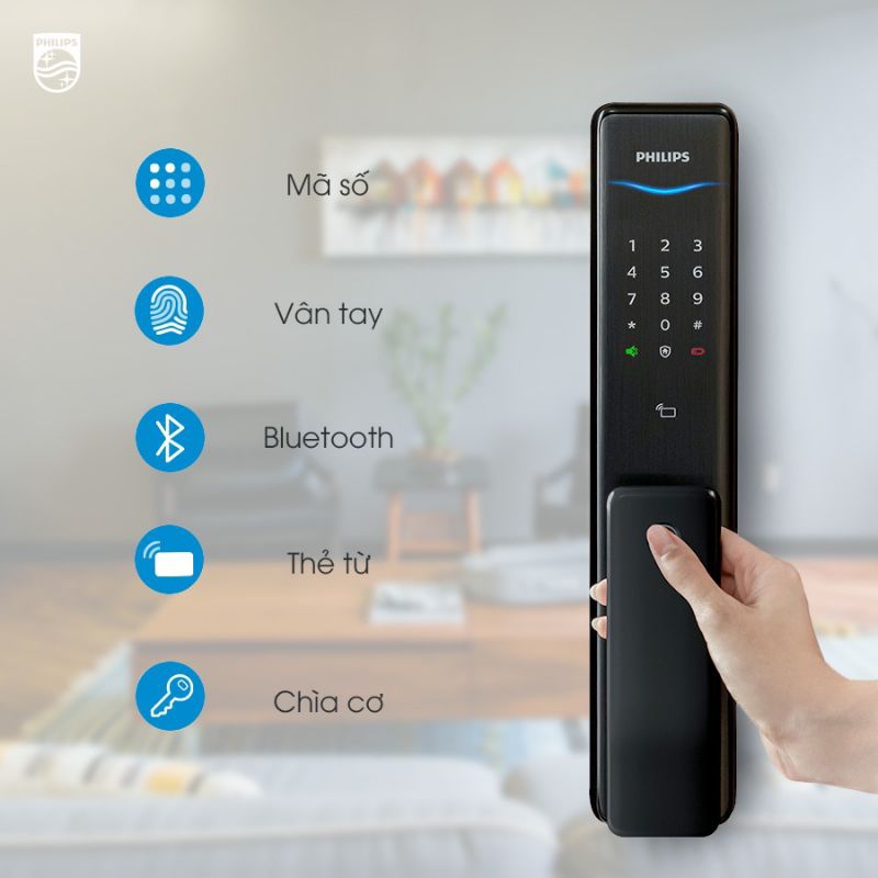 Khoá vân tay Philips Alpha