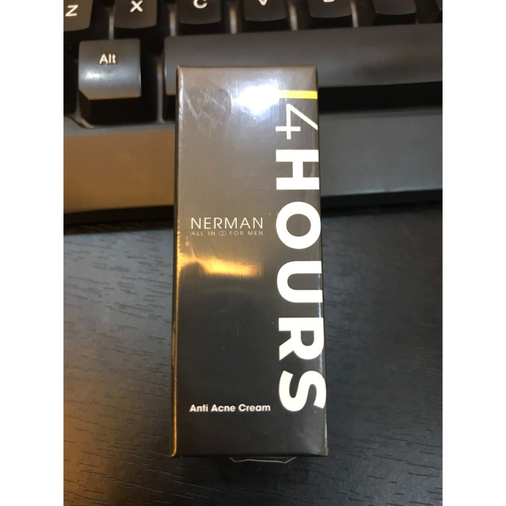 Kem Ngừa Mụn Nam Giới Nerman Anti Acne Cream 4 Hours 10ml - Hàng Chính Hãng