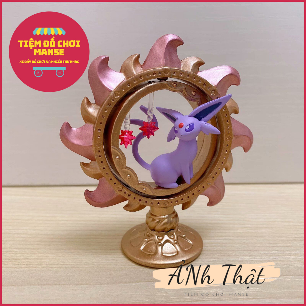 Mô Hình Pokemon Starium bầu trời sao có đế và bối cảnh siêu dễ thương