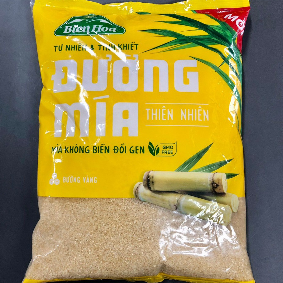 ĐƯỜNG MÍA VÀNG THIÊN NHIÊN BIÊN HÒA ĐƯỜNG VÀNG - gói 1kg