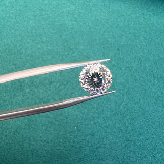Kim cương moissanite giác nga, 100 giác cắt, từ 5ly đếm 8ly, kiểm định gra, nước d-fl, giá xưởng