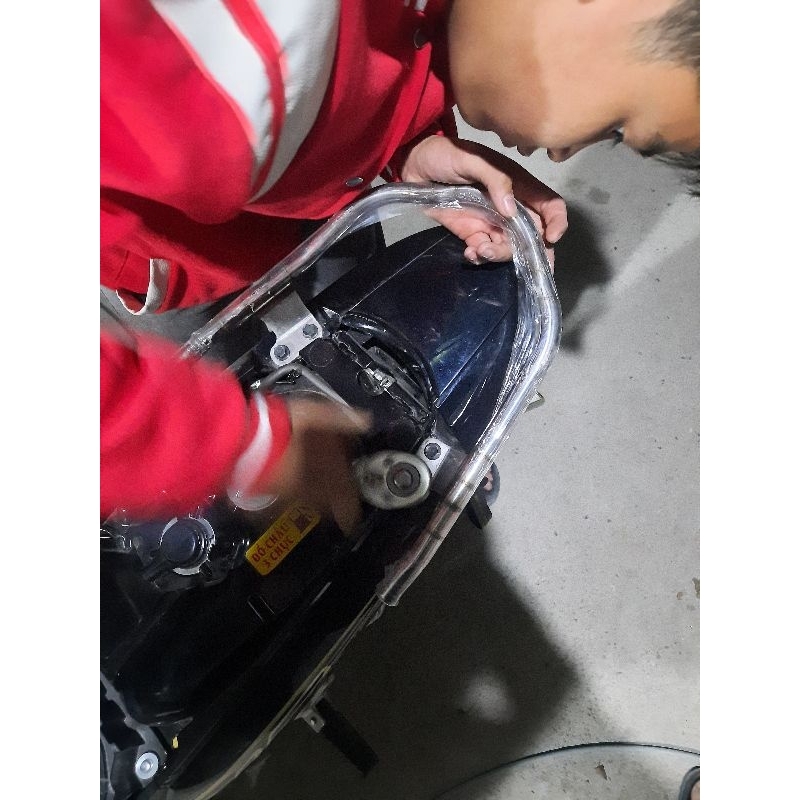 Tay xách inox 304 lắp xe wave 50 100 110