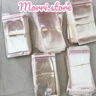 Set 10 túi kính trong suốt nhiều size