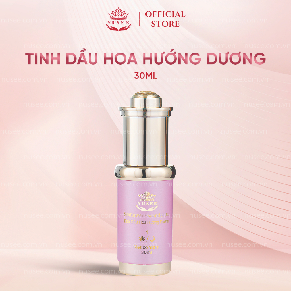 Tinh dầu Hoa Hướng Dương Nusee cấp ẩm, giảm mụn, phục hồi da mỏng đỏ 30ml