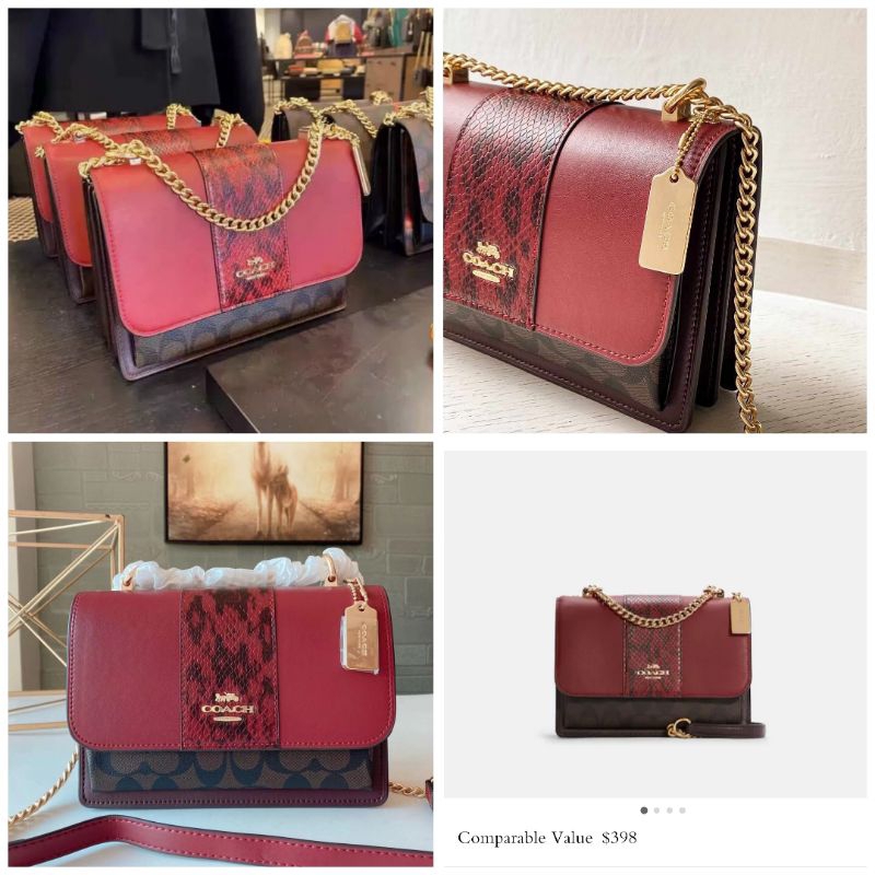 🤩THANH LÝ TỒN KHO TÚI COACH DA THẬT,FULL TAG+TÚI LỤA