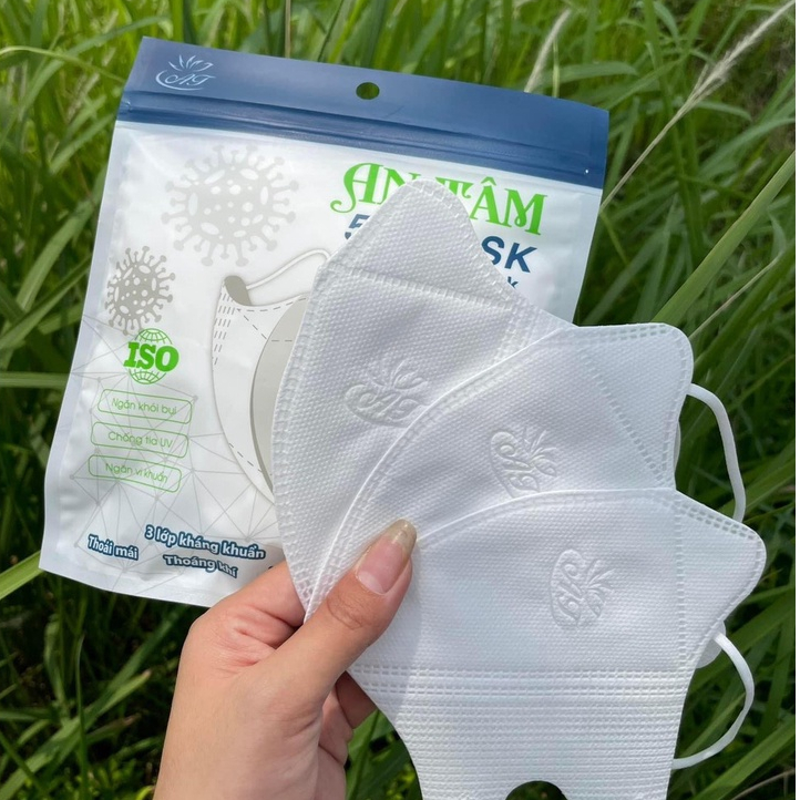 Khẩu trang KF94, khẩu trang 5D, khẩu trang kháng khuẩn An Tâm