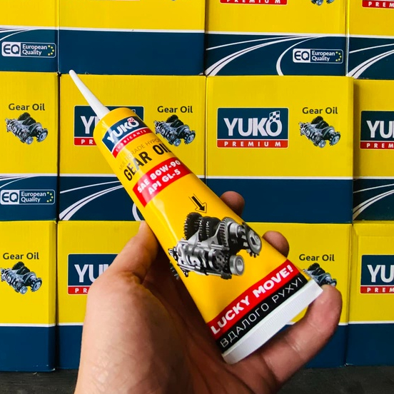 Dầu hộp số xe tay ga mới yuko 80W90 120ml , nhớt láp xe ga yamaha honda