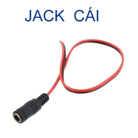 Dây Nguồn Jack Đực/Cái Nối Nguồn 3.5MM - Giá Rẻ - TQT SMART