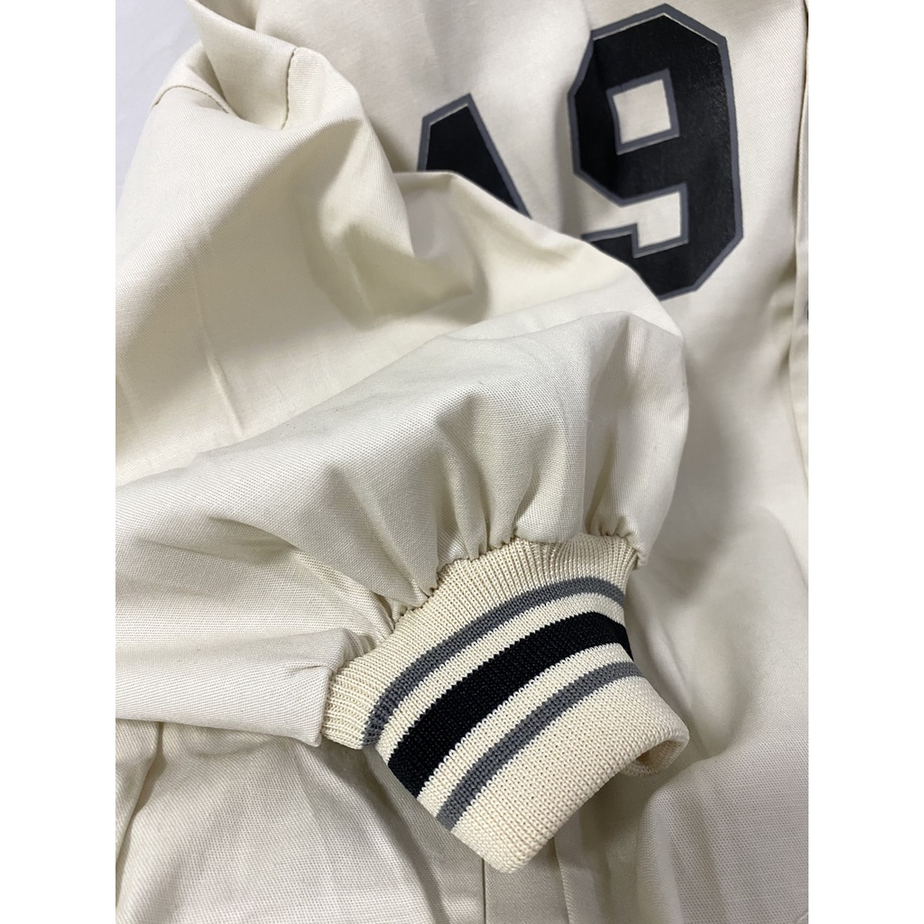 Bomber kaki 1987 oversize  nam nữ AK035 Áo khoác jacket nam hình nét đẹp from to tay bồng