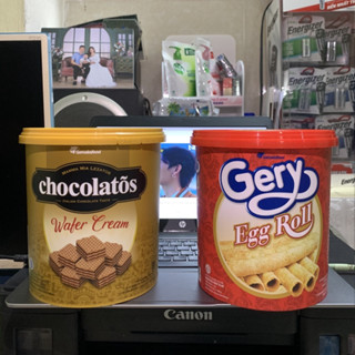 CHOCOLATOS BÁNH XỐP KEM SO CO LA 300g & BANH CUỘN TRỨNG GERY 210G