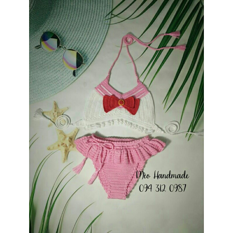 Bikini handmade cho bé gái