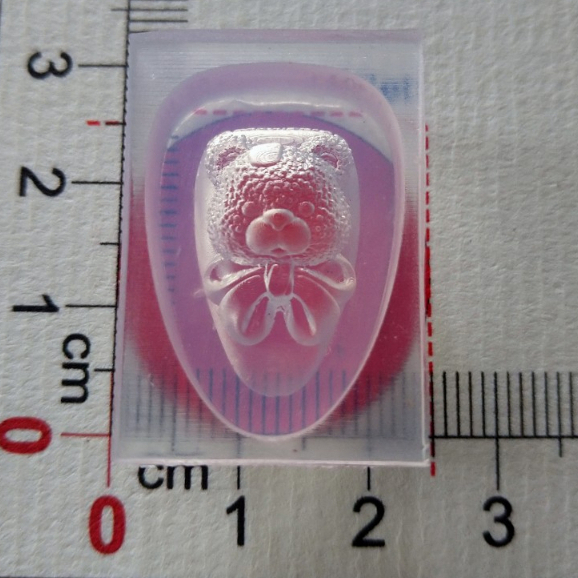 Khuôn charm gấu bột cho nail