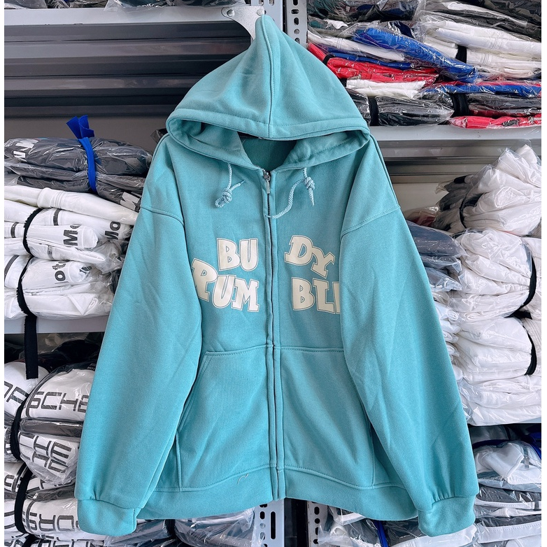 Áo khoác nỉ hoodie chữ BURUM Unisex, chất dày dặn có mũ, nhiều màu form rộng phù hợp cho cả nam và nữ | BigBuy360 - bigbuy360.vn