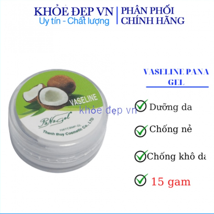 Kem nẻ dưỡng da Vaseline gấu các loại – Lọ 15g - giao màu ngẫu nhiên