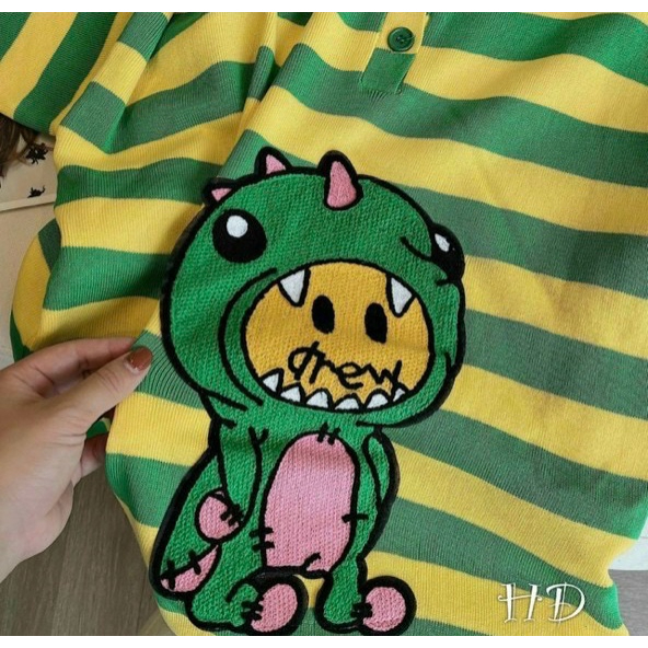 Đàm Len Kẻ Sọc Khủng Long Momgita Bigsize Quỳnh Anh Từ 50kg Đến 100kg (M/L/XL/XXL)