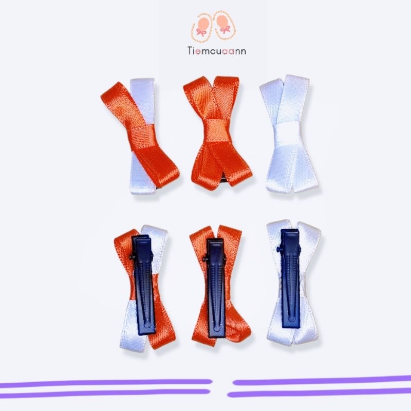 Set 2 kẹp tóc bé gái cute (5cm) 😍 Tiemcuaann