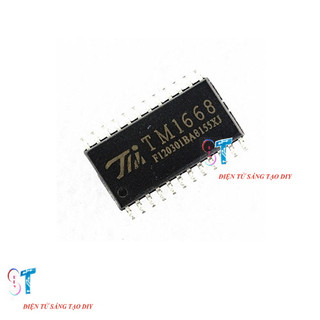 Ic led driver tm1668 sop-24 chân dán smd