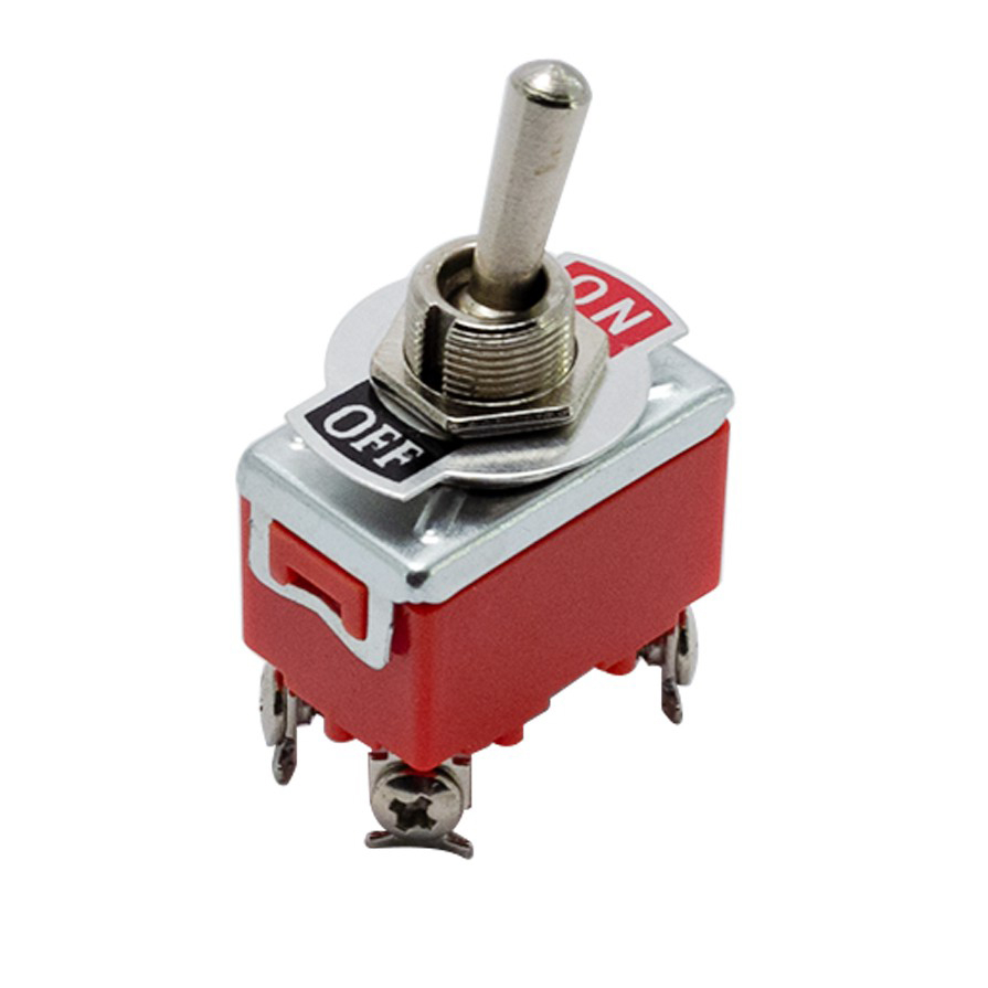 Công tắc gạt on off 2 chân, 4 chân , 6 chân - TBD90