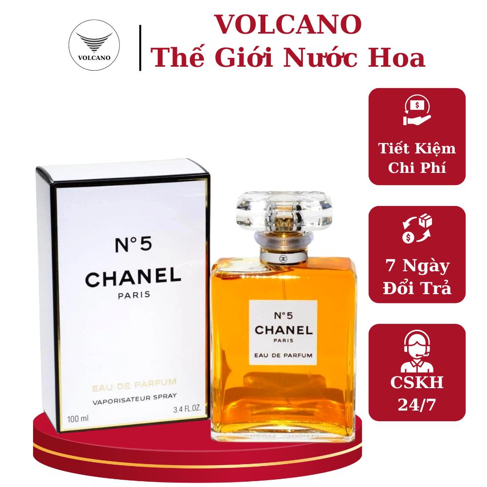 Nước Hoa Nữ N5 Vàng - Huyền Thoại Nước Hoa Khiến Các Cô Gái Mê Mẩn Bởi Mùi Hương Cổ Điển