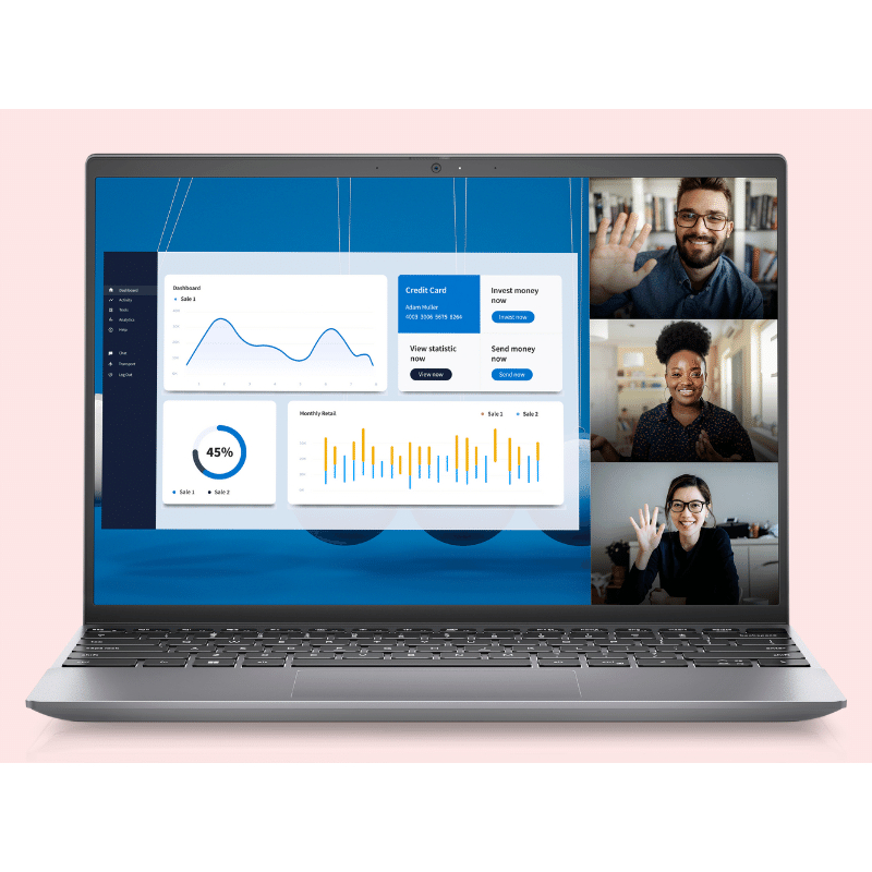 Laptop Dell Vostro 5320/ i7-1260P/ RAM 16GB/ 512GB SSD/Iris Xe Graphics/ 13.3" FHD+ Hoặc QHD+/ Mới chính hãng