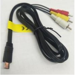CÁP AV MÁY ẢNH MÁY QUAY PHIM SONY VMC-15MR2 (MICRO USB 10PIN TO AV)
