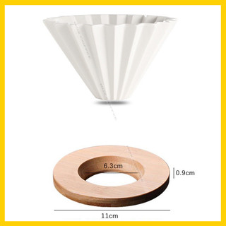 Phễu Origami Bằng Sứ (Pour over) ơi