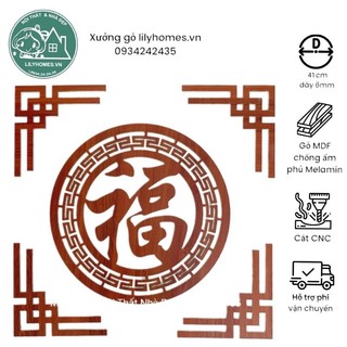 Đồ trang trí bàn thờ màu Đỏ cánh gián 41cm gỗ MDF Thái Lan chống ẩm.