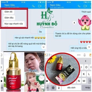 Serum Chấm mụn 12h Huỳnh Đỗ