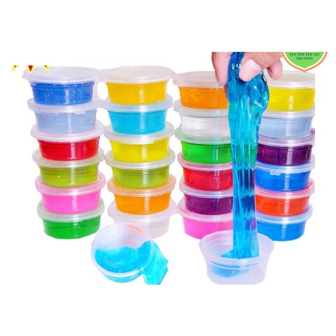 HÀNG VIỆT NAM Slime slam 12 màu thỏa sức giải trí giảm căng thẳng mệt mỏi