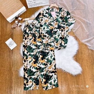 Bộ mặc nhà latin lụa tnqd size xl mác boo boo 02