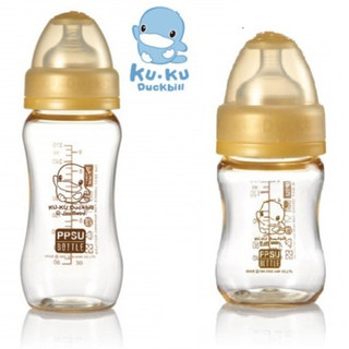 Bình sữa cổ rộng ppsu kuku ku5833/ku5834