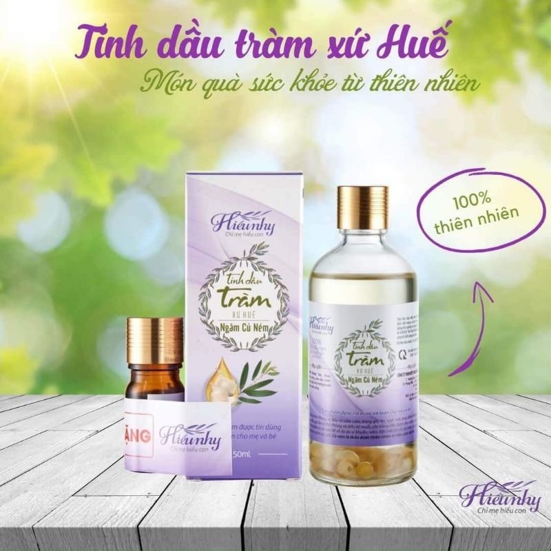 Tinh dầu tràm Hiểu Nhy {Tặng kèm lọ tràm mini tiện dụng}