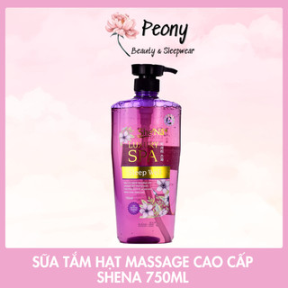 Sữa Tắm Hạt Massage Cao Cấp Shena 750ml - Malaysia