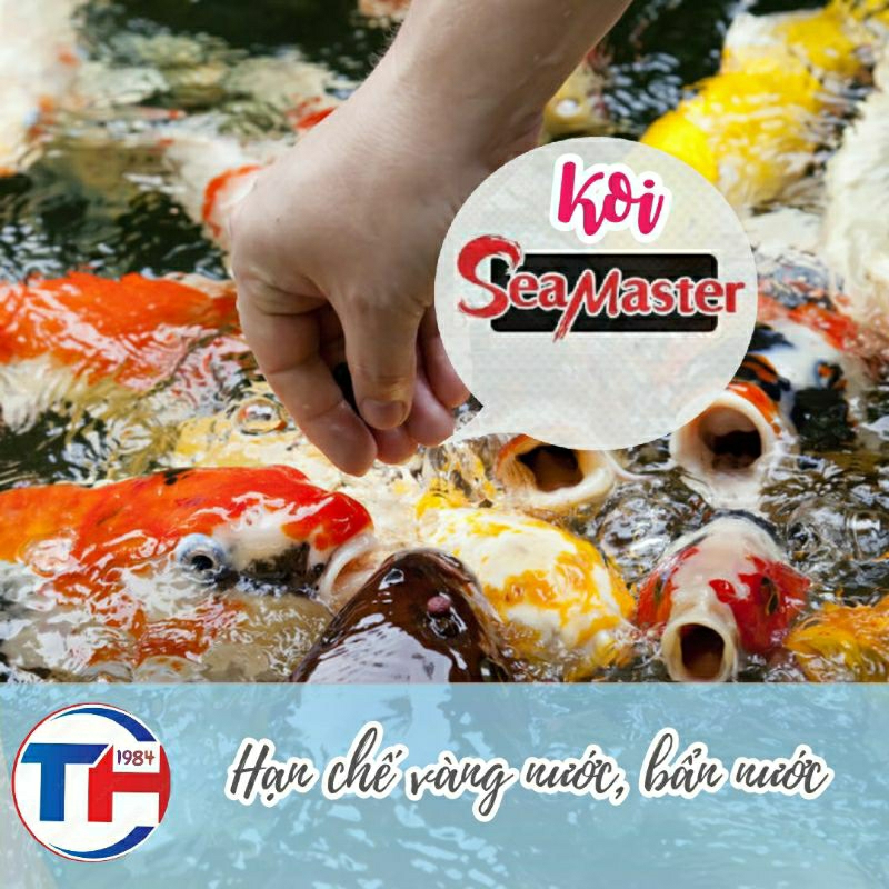 Cám cá Koi SeaMaster| Túi 1Kg